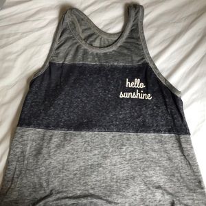 Hello sunshine tank top